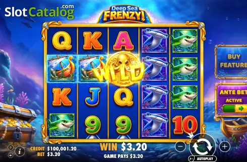 Скрин2. Deep Sea Frenzy слот