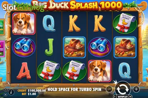 Скрин2. Big Duck Splash 1000 слот