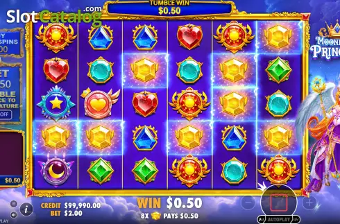 Скрин3. Moonlight Princess (Pragmatic Play) слот