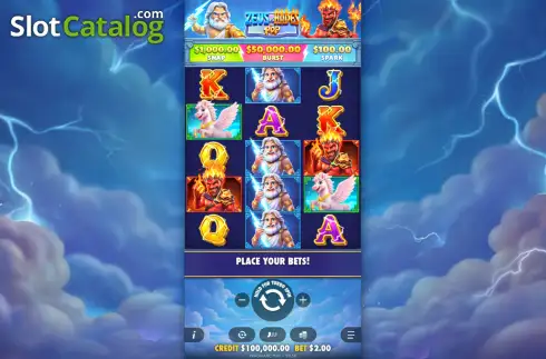Скрин2. Zeus vs Hades POP слот