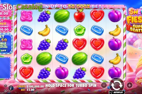 Скрин2. Sweet Fiesta Super Scatter слот