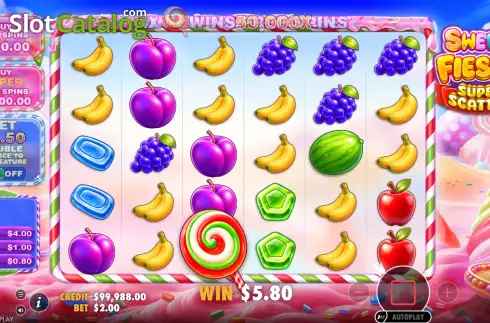 Скрин3. Sweet Fiesta Super Scatter слот