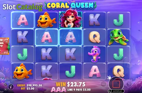 Скрин3. Coral Queen Oranje Jackpot слот