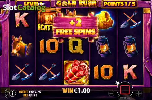 Скрин7. Gold Rush (Pragmatic Play) слот