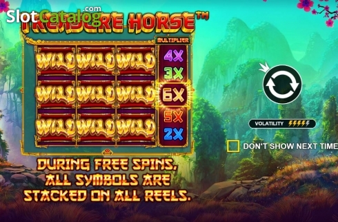 Скрин4. Treasure Horse слот