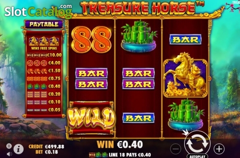 Скрин6. Treasure Horse слот