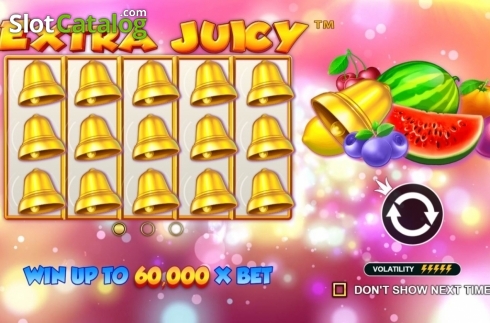 Скрин2. Extra Juicy слот