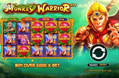 Скрин2. Monkey Warrior слот