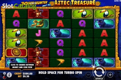Скрин3. John Hunter and the Aztec Treasure слот
