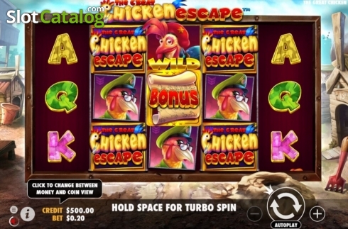 Скрин3. The Great Chicken Escape слот