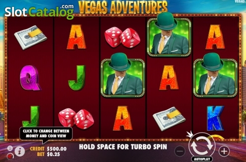 Скрин3. Vegas Adventures with Mr Green слот
