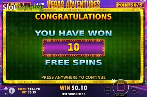 Скрин6. Vegas Adventures with Mr Green слот