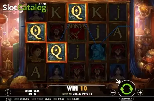 Скрин4. Aladdin's Treasure (Pragmatic Play) слот