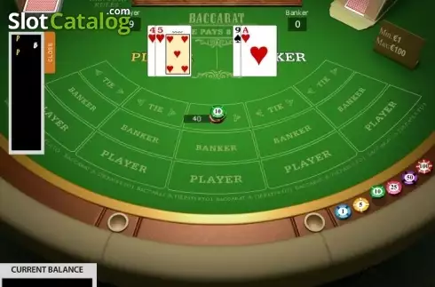 Скрин3. Baccarat (Pragmatic) слот