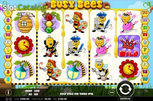 Скрин2. Bee Land слот