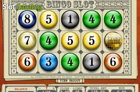 Скрин2. Bingo Slot (Pragmatic Play) слот