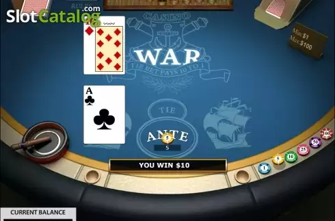 Скрин3. Casino War (Pragmatic Play) слот