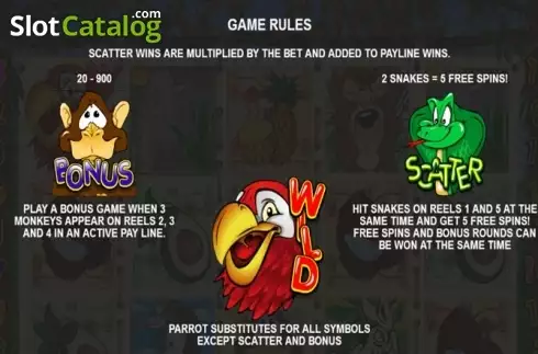 Скрин4. Crazy Jungle (Pragmatic Play) слот