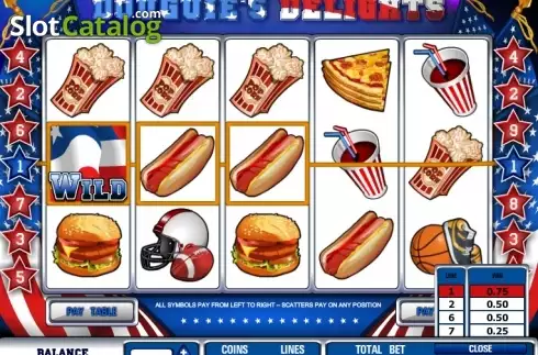 Скрин4. Douguie's Delights слот