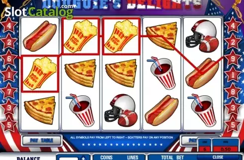 Скрин3. Douguie's Delights слот