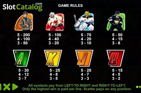 Скрин5. Hockey League Wild Match слот