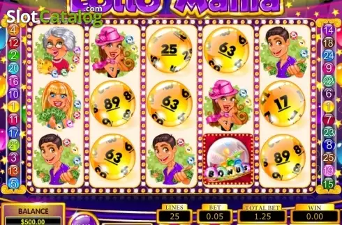 Скрин2. Lotto Mania слот