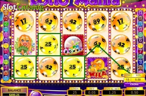 Скрин3. Lotto Mania слот
