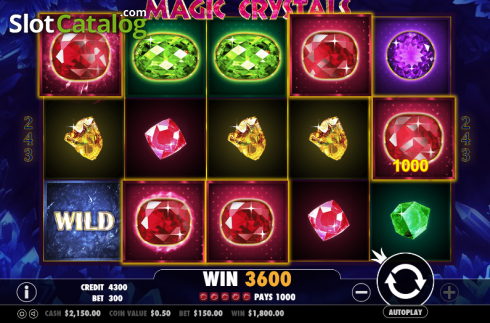 Скрин3. Magic Crystals слот