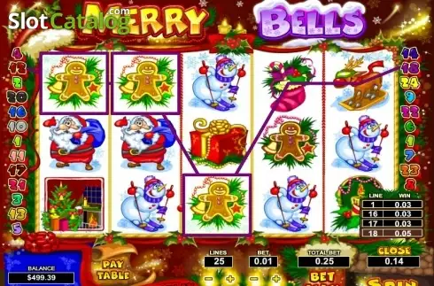 Скрин4. Merry Bells слот