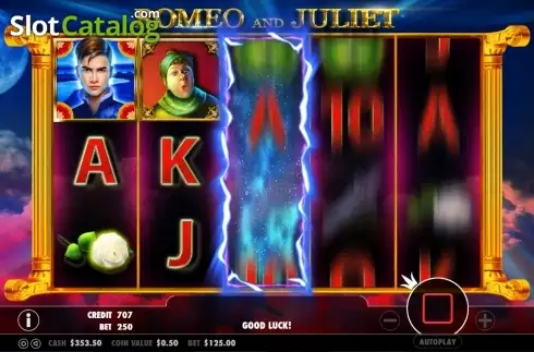 Скрин5. Romeo and Juliet (Pragmatic Play) слот