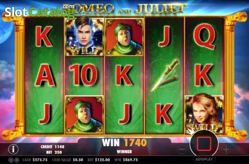 Скрин7. Romeo and Juliet (Pragmatic Play) слот