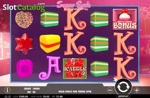 Скрин2. Sugar Rush Valentine's Day слот
