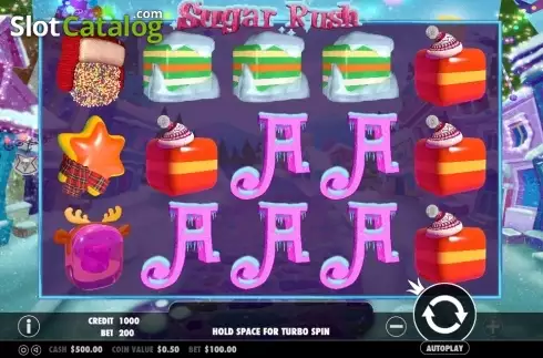 Скрин2. Sugar Rush Winter слот