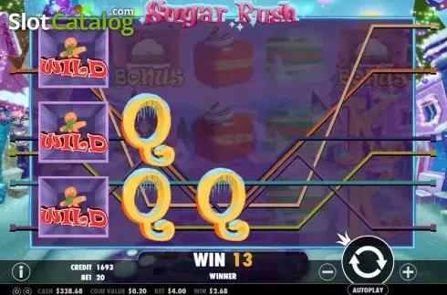 Скрин3. Sugar Rush Winter слот