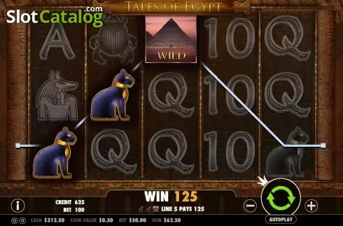 Скрин3. Tales of Egypt слот