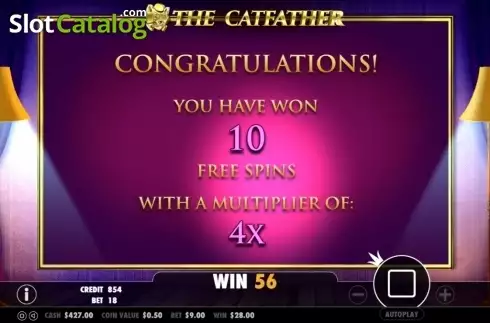 Скрин9. The Catfather слот
