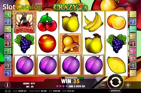 Скрин4. Wild Sevens слот