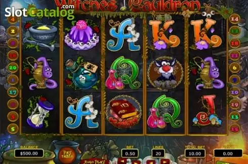 Скрин2. Witches Cauldron слот