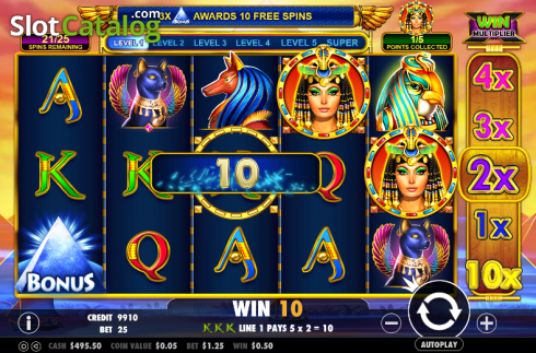 Скрин4. Queen of gold слот