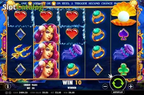 Скрин4. Queen of Atlantis слот