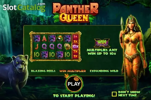 Скрин2. Panther Queen слот