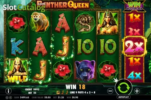 Скрин5. Panther Queen слот