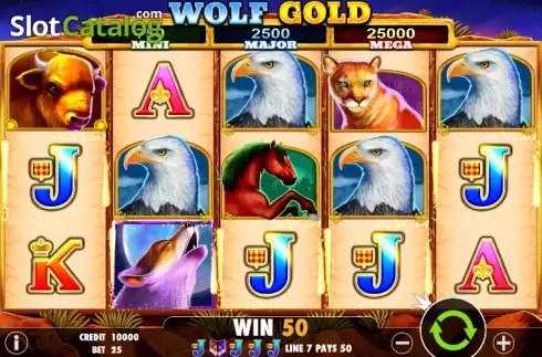Скрин5. Wolf Gold слот