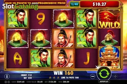 Скрин4. 3 Kingdoms – Battle of Red Cliffs слот