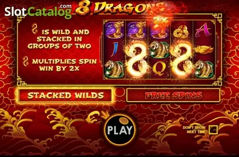 Скрин3. 8 Dragons (Pragmatic Play) слот