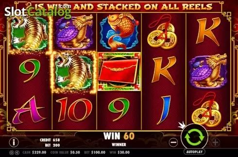 Скрин5. 8 Dragons (Pragmatic Play) слот