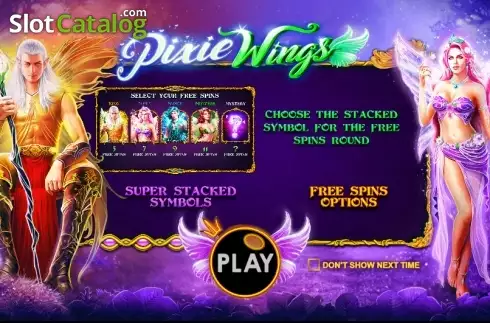 Скрин2. Pixie Wings слот