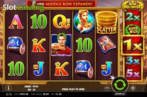Скрин3. Wild Gladiators слот