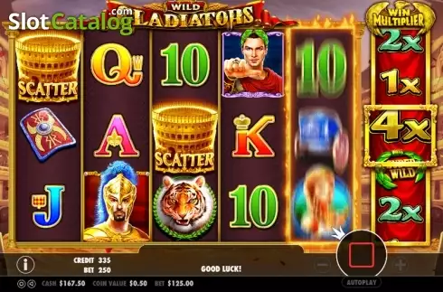 Скрин4. Wild Gladiators слот