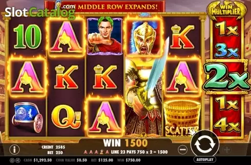 Скрин6. Wild Gladiators слот